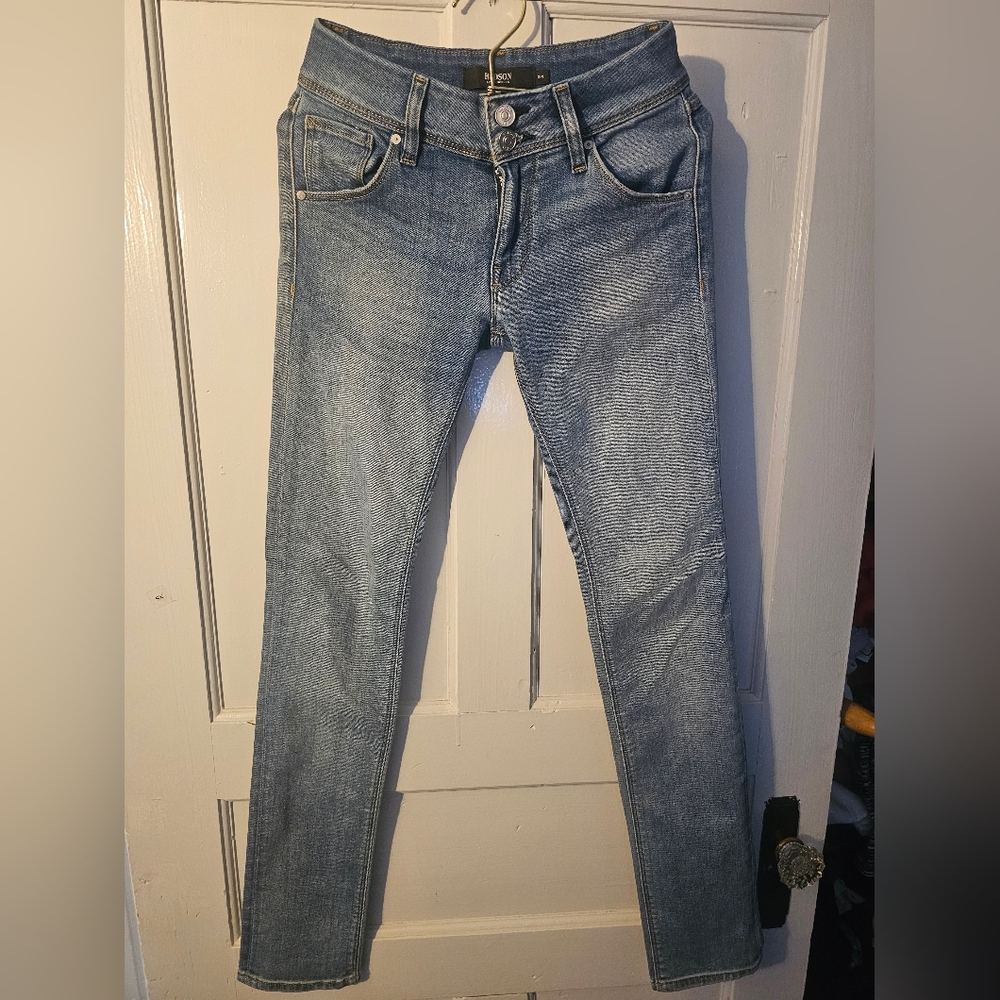 Hudson Jeans Classic Blue Denim